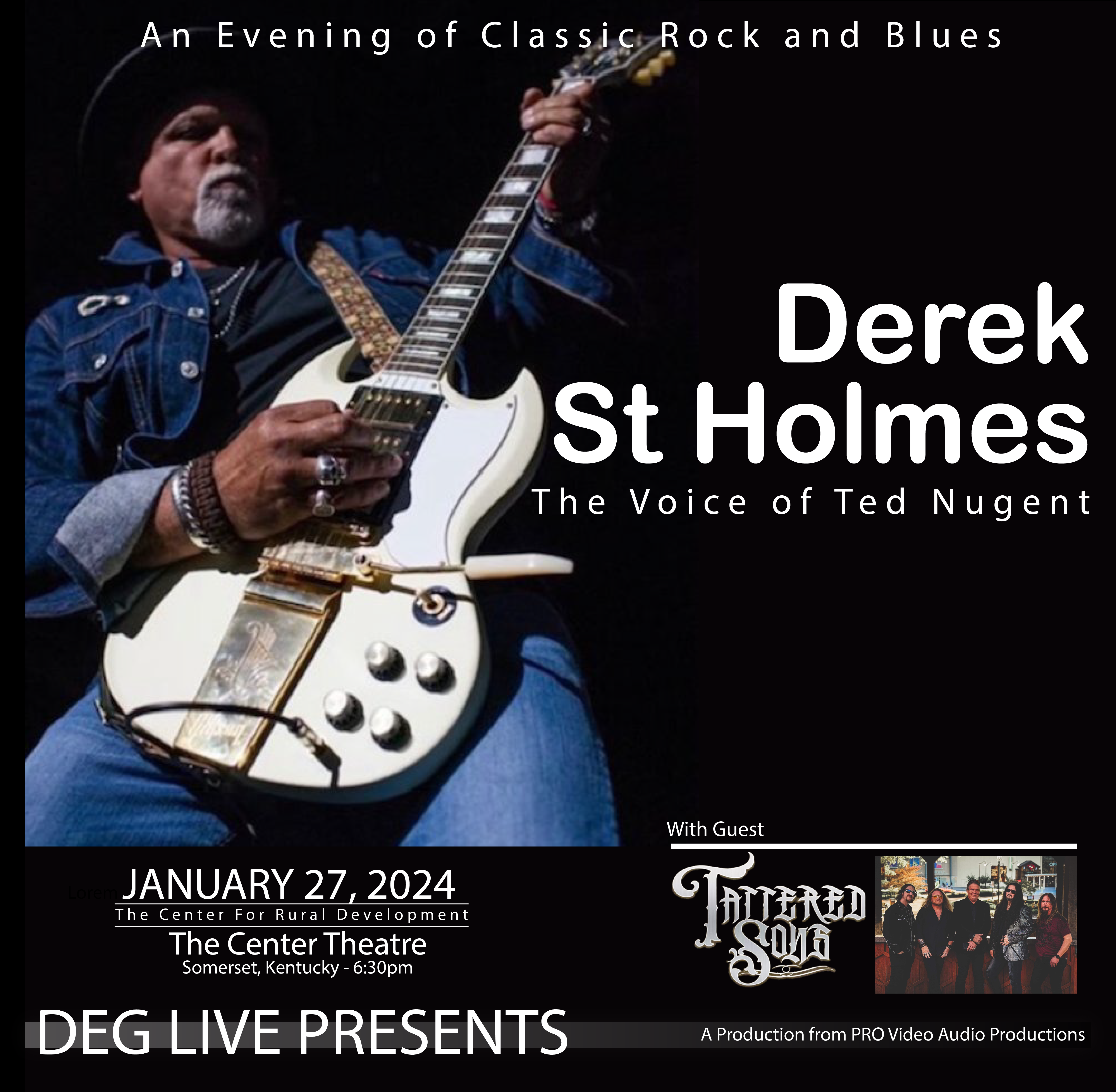 Derek St Holmes Live in concert